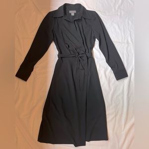 Banana Republic long sleeve wrap dress